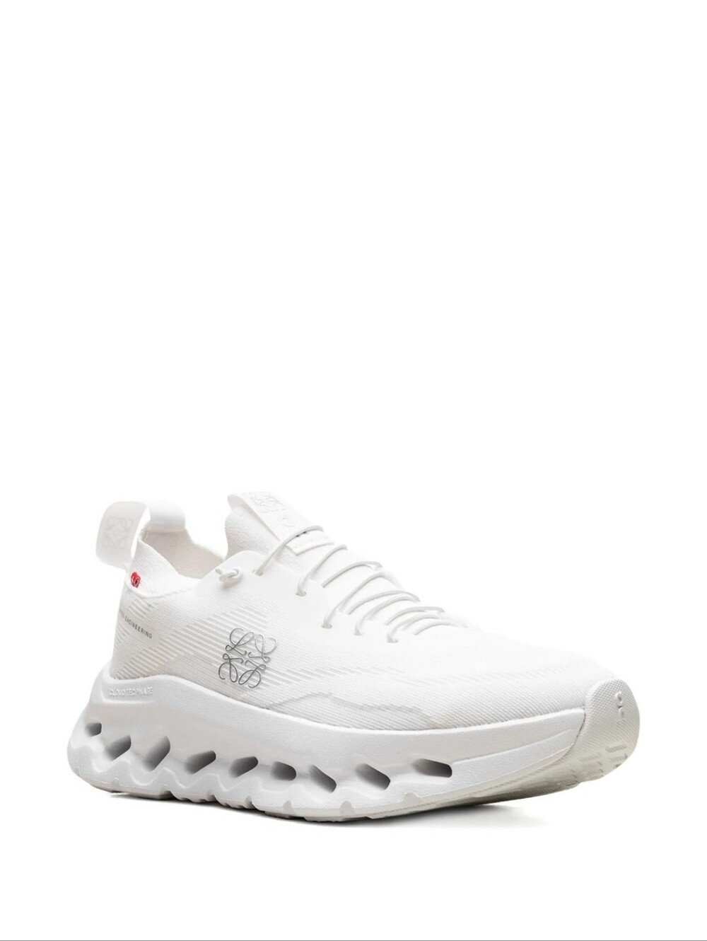 On x Loewe Cloudtilt All White Sneakers | Luxury Running Shoes